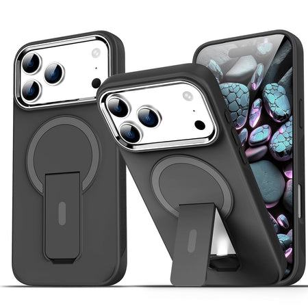 Estuche EDGE HaloStand MagSafe para iPhone 18 Pro Max / 17 Pro Max - Negro