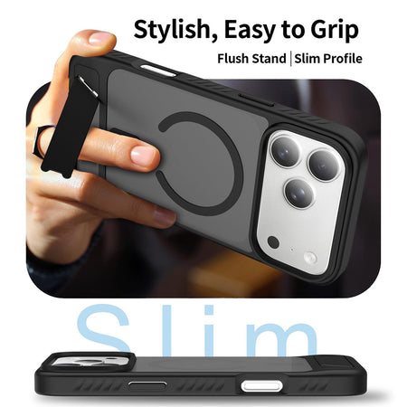 Estuche EDGE Mag Pro con soporte para iPhone 18 Pro Max / 17 Pro Max - Negro