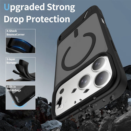 Estuche EDGE Mag Pro con soporte para iPhone 18 Pro Max / 17 Pro Max - Negro