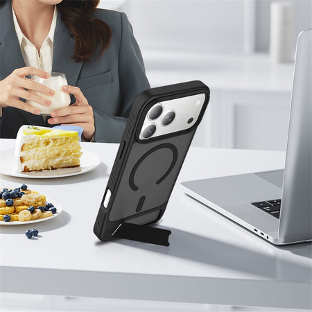 Estuche EDGE Mag Pro con soporte para iPhone 18 Pro Max / 17 Pro Max - Negro