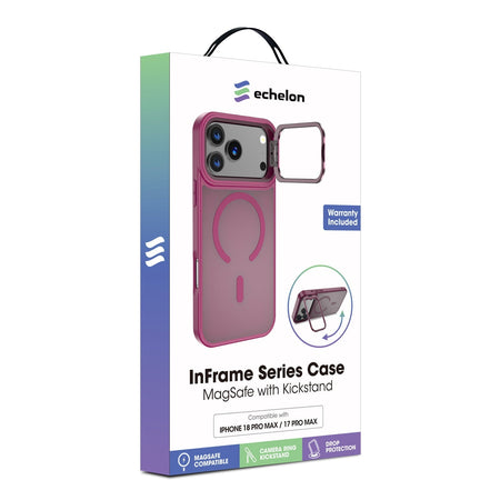 Estuche Echelon InFrame MagSafe con soporte para iPhone 18 Pro Max / 17 Pro Max - Vino