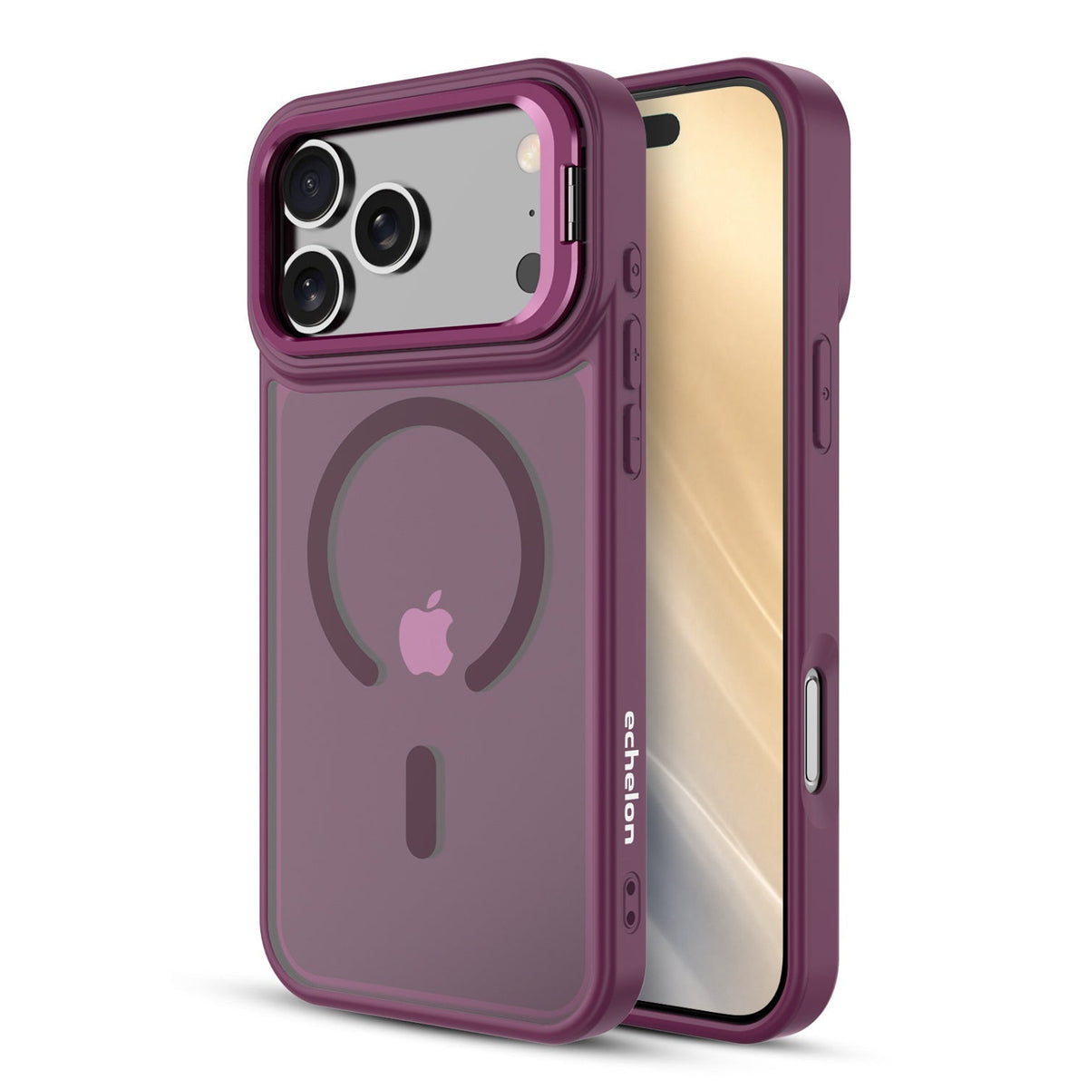 Estuche Echelon InFrame MagSafe con soporte para iPhone 18 Pro Max / 17 Pro Max - Vino