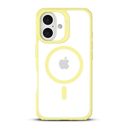 Estuche EcoBlvd Revive Collection para iPhone 16 - Amarillo (100% compostable, a base de plantas)