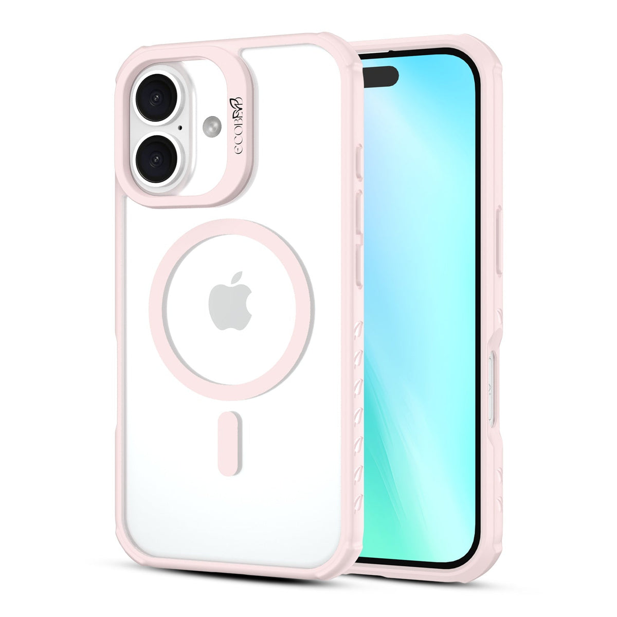 Estuche EcoBlvd Revive Collection para iPhone 16 - Rosado (100% compostable, a base de plantas)