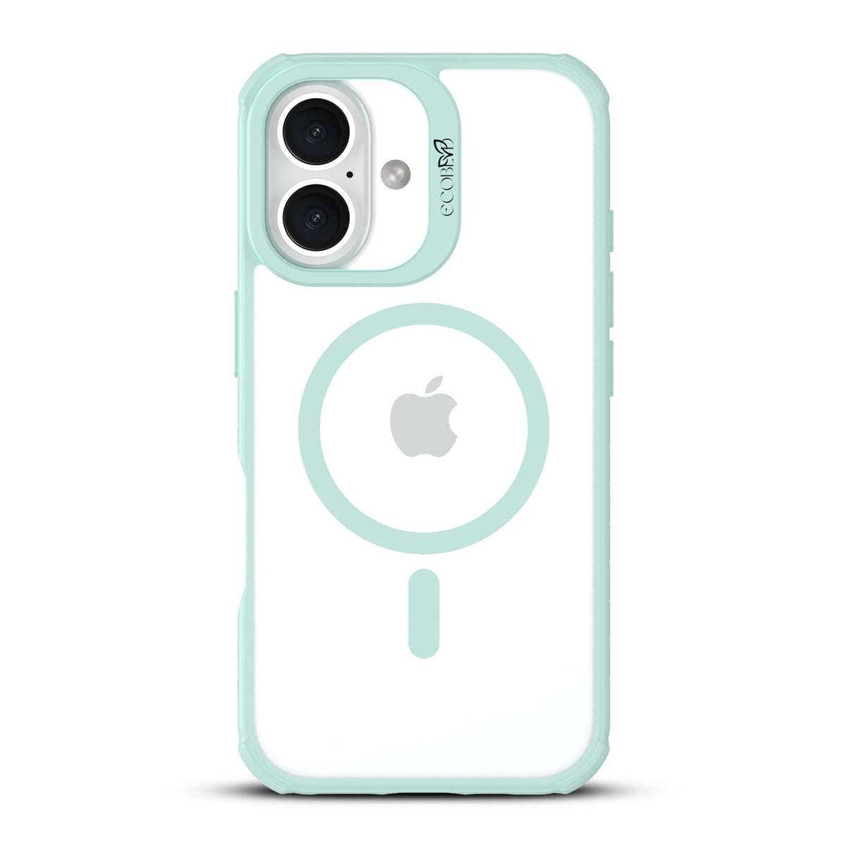 Estuche EcoBlvd Revive Collection para iPhone 16 - Verde agua (100% compostable, a base de plantas)
