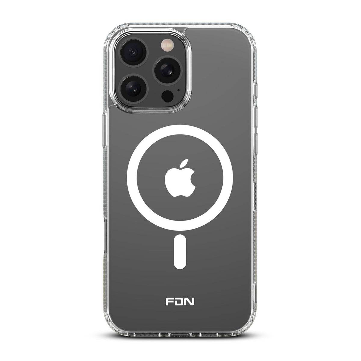 Estuche FDN Clear Series MagSafe para iPhone 16 Pro Max - Transparente