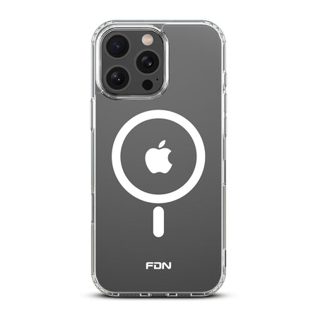 Estuche FDN Clear Series MagSafe para iPhone 16 Pro Max - Transparente