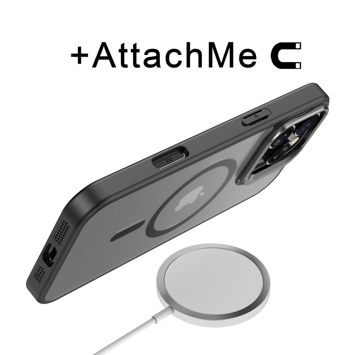 Estuche MyBat InFrame MagSafe con soporte para iPhone 16 Pro Max - Negro