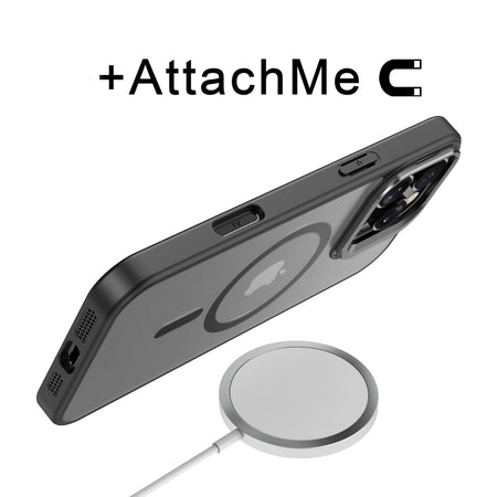 Estuche MyBat InFrame MagSafe con soporte para iPhone 16 Pro Max - Negro