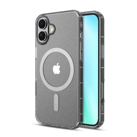 Estuche MyBat Pro Savvy Series MagSafe para iPhone 16 - Transparente con brillo