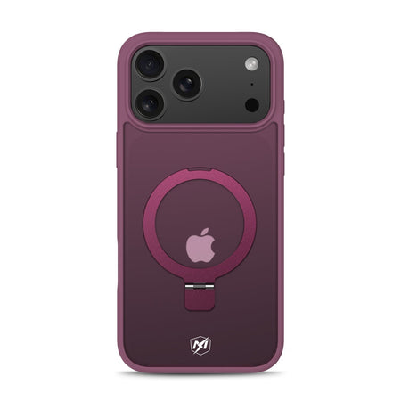 Estuche MyBat Pro Shade Series con anillo soporte MagSafe para iPhone 18 Pro / 17 Pro - Vino