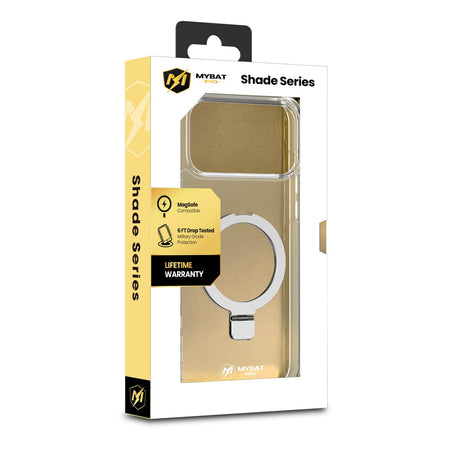 Estuche MyBat Pro Shade Series con anillo soporte MagSafe para iPhone 18 Pro Max / 17 Pro Max - Transparente