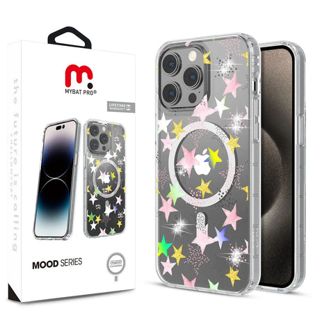 Estuche Para iPhone 15 Pro Max - MyBatPro Mood Series MagSafe - Starstruck MyBat Pro