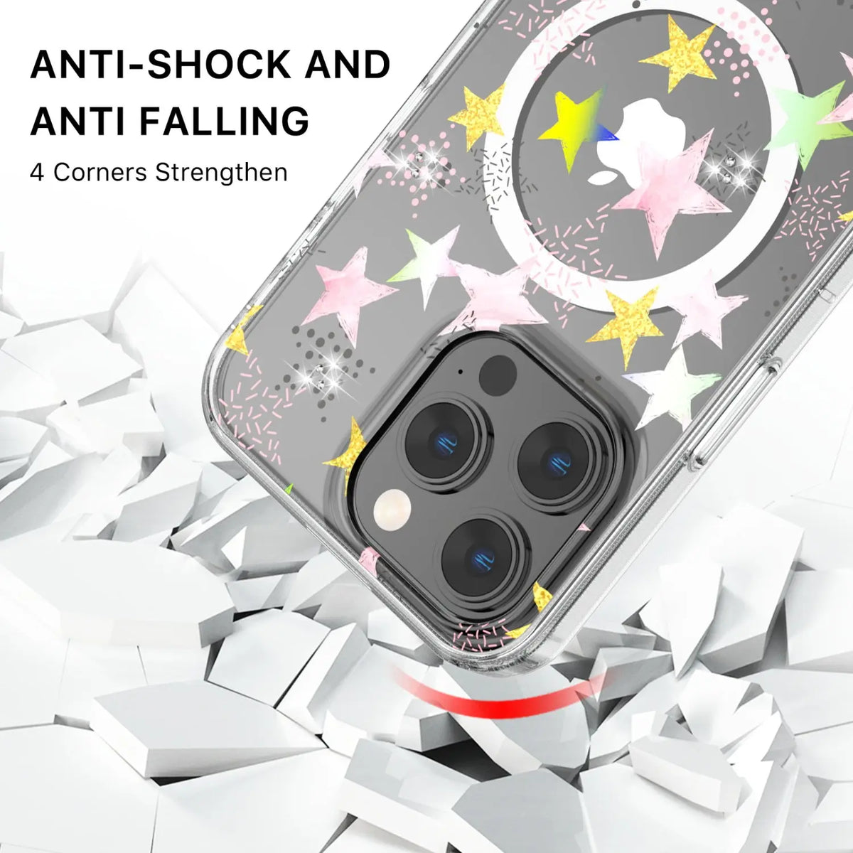Estuche Para iPhone 15 Pro Max - MyBatPro Mood Series MagSafe - Starstruck MyBat Pro