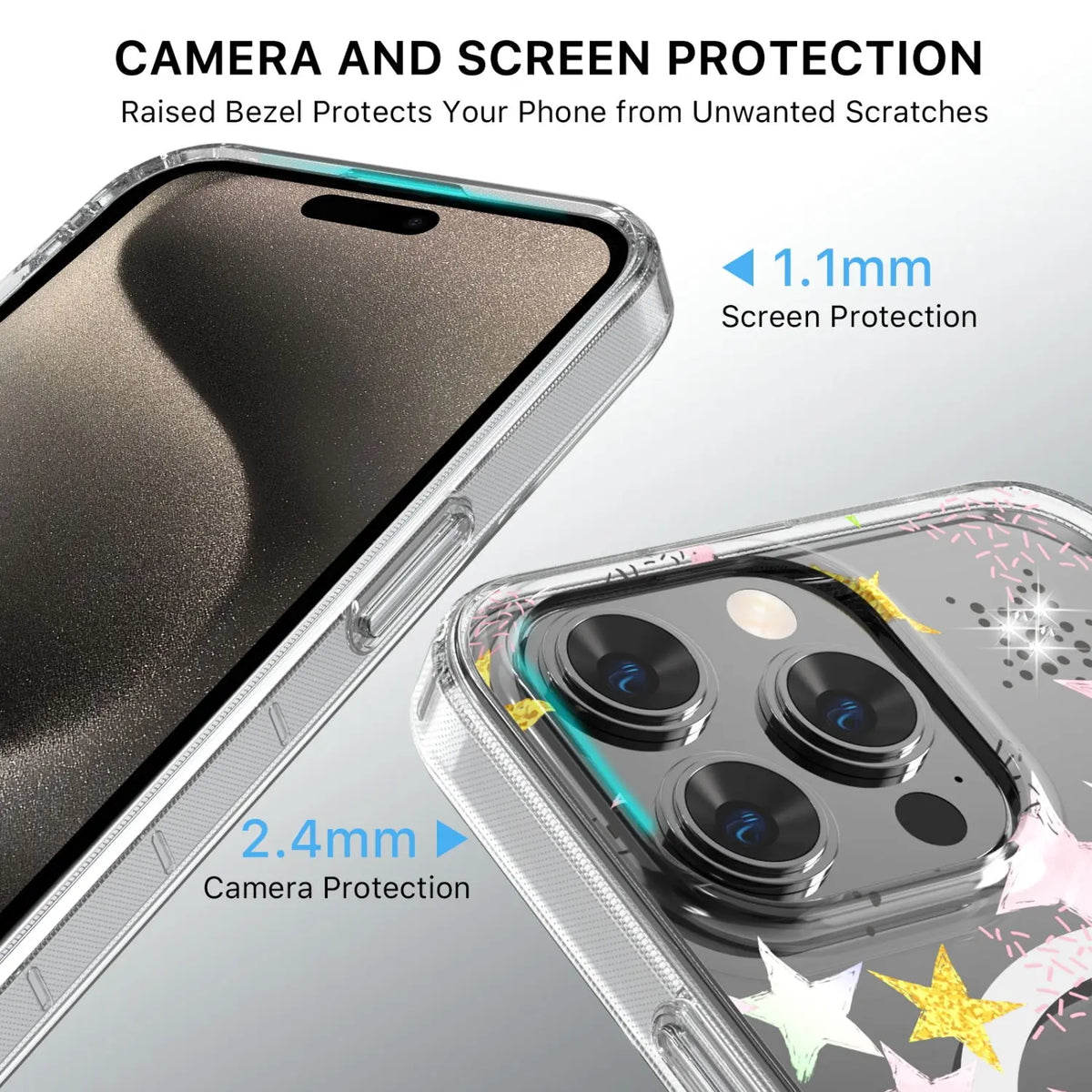 Estuche Para iPhone 15 Pro Max - MyBatPro Mood Series MagSafe - Starstruck MyBat Pro