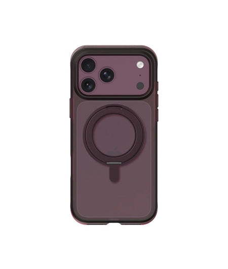 Estuche Prodigee Orbit 360 con Anillo Giratorio para iPhone 18 Pro Max / 17 Pro Max - Vino