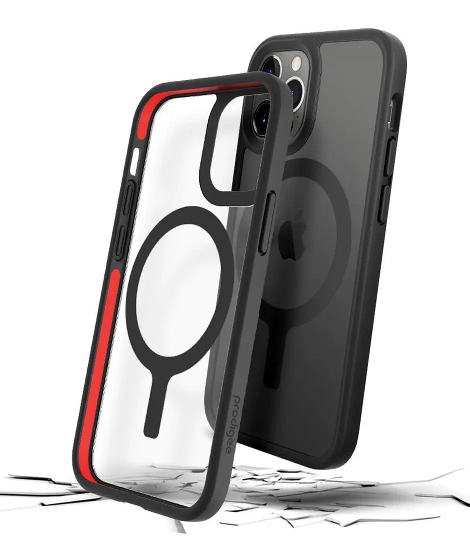 Estuche Protector Para IPhone 12/12 Pro, Negro, Prodigee Magneteek Prodigee