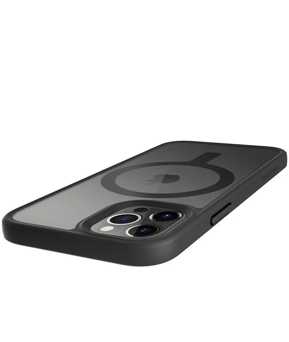 Estuche Protector Para IPhone 12/12 Pro, Negro, Prodigee Magneteek Prodigee