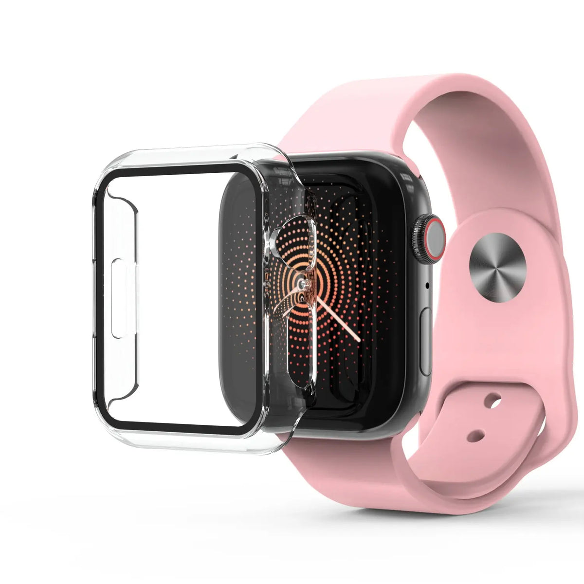 Estuche para Apple Watch 45mm - MyBat Fusion - Transparente MyBat
