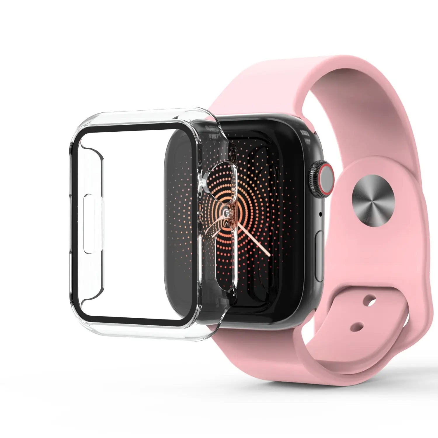 Estuche para Apple Watch 45mm - MyBat Fusion - Transparente MyBat