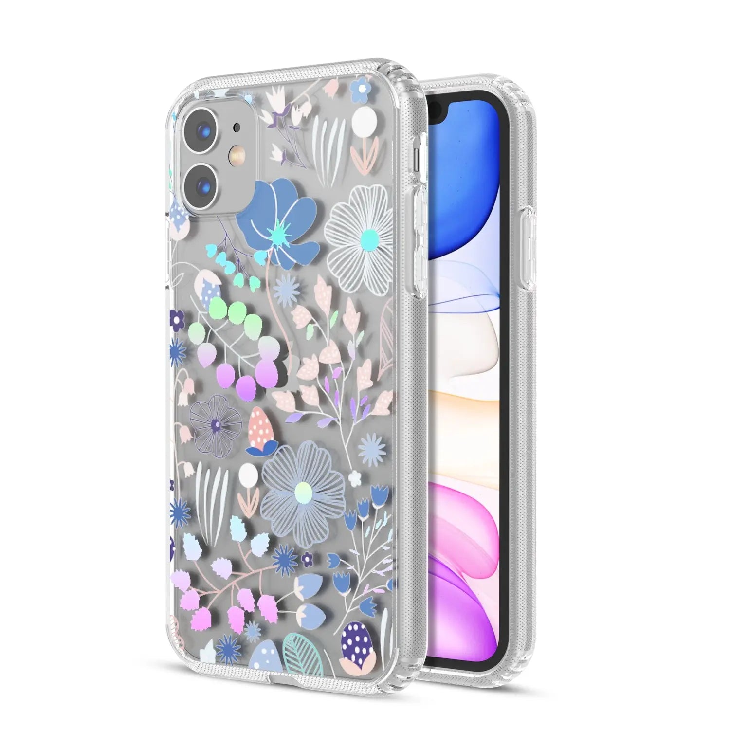 Estuche para Iphone 11 - MyBat Pro Mood Series - Colorful Flowers MyBat Pro