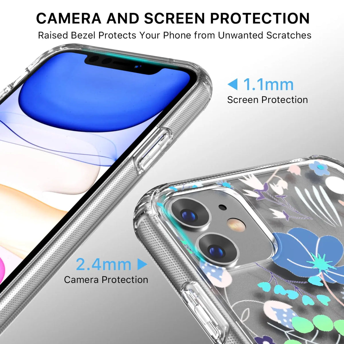 Estuche para Iphone 11 - MyBat Pro Mood Series - Colorful Flowers MyBat Pro