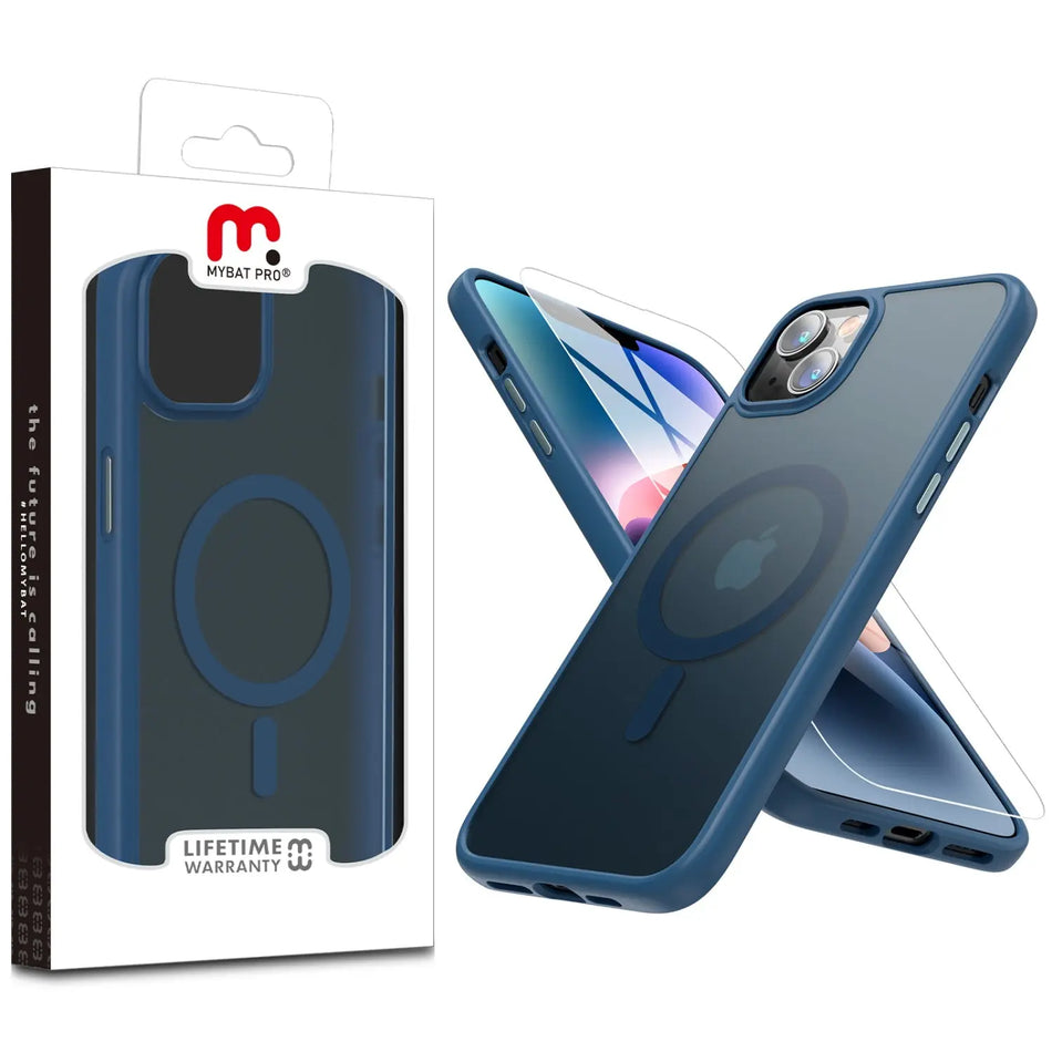 Estuche para Iphone 14 - MyBat Pro Contour Series MagSafe - Azul MyBat Pro