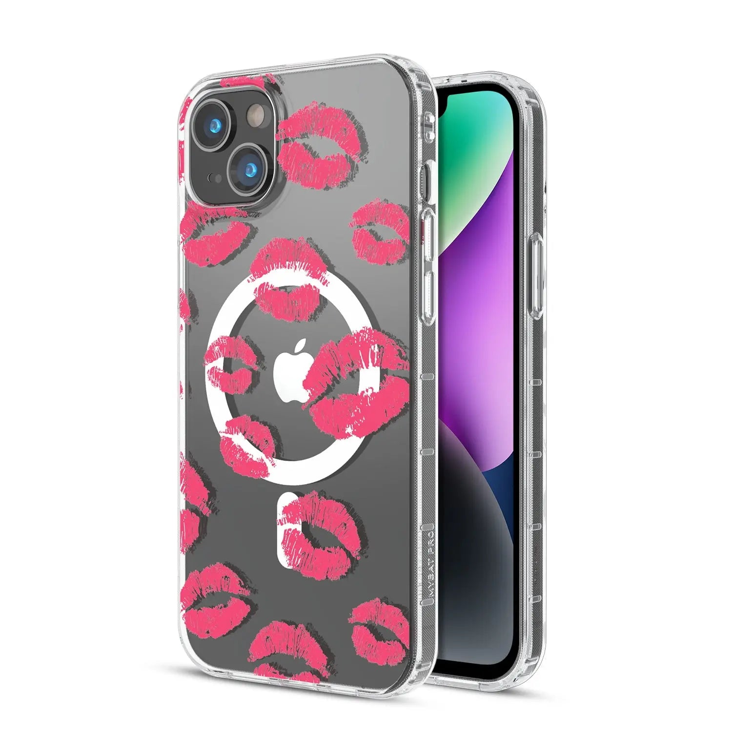 Estuche para Iphone 15 Pro Max - MyBat Pro Mood Series MagSafe - Kisses MyBat Pro