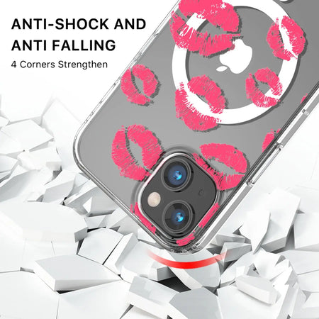 Estuche para Iphone 15 Pro Max - MyBat Pro Mood Series MagSafe - Kisses MyBat Pro