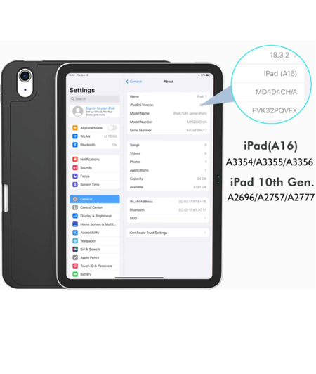 Estuche para iPad 11 2025 (a16) iMieet iMieet