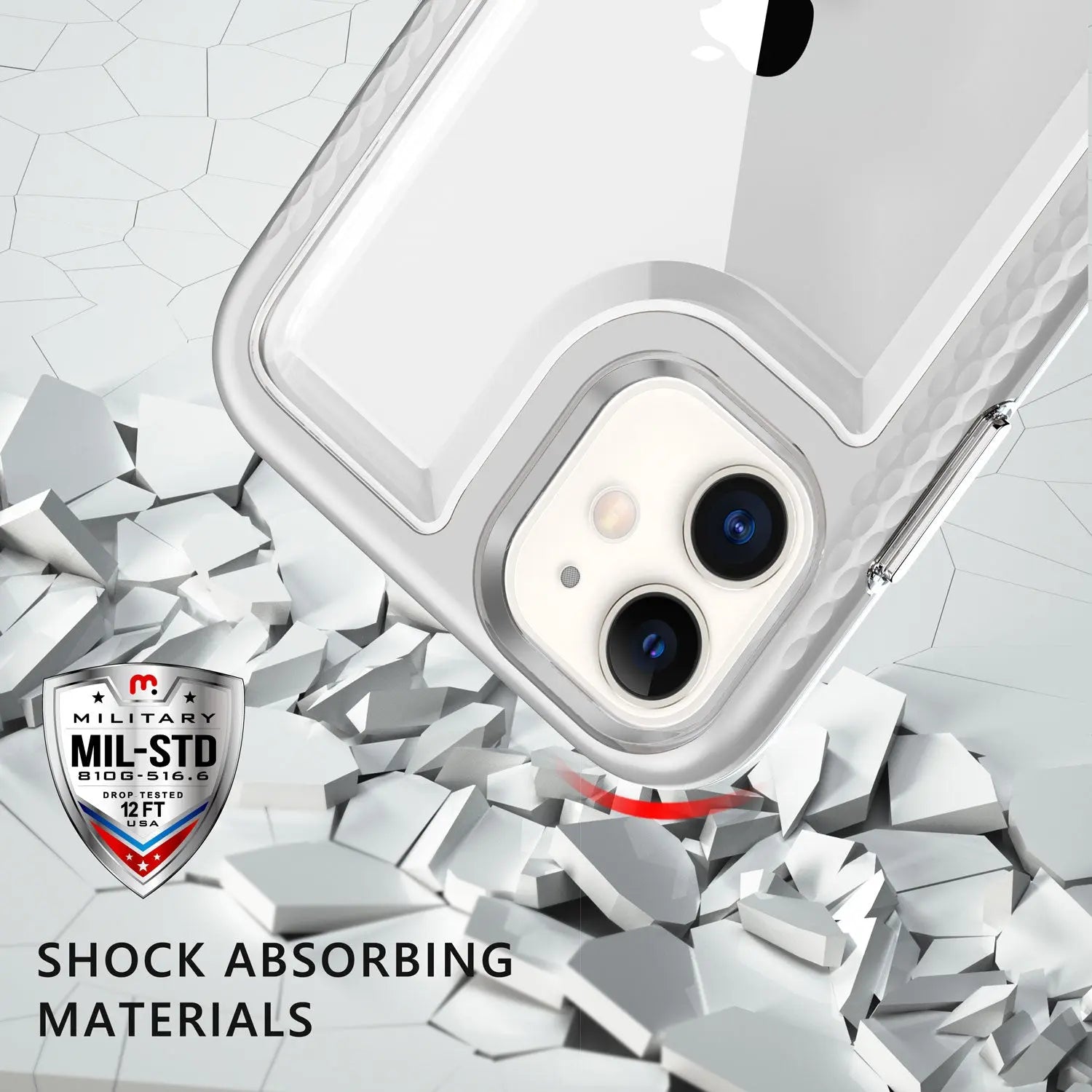 Estuche para iPhone 11 - MyBat Pro Lux Series - Silver MyBat Pro