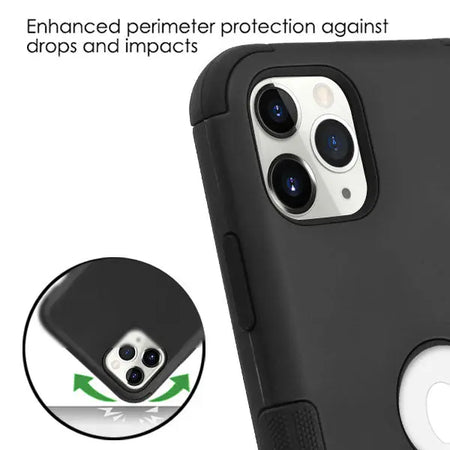 Estuche para iPhone 11 Pro - MyBat Tuff Hybrid Series MyBat