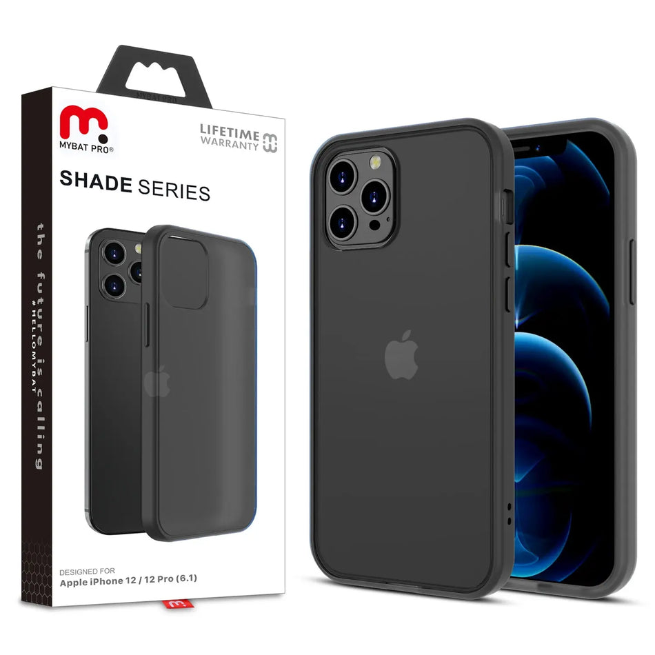 Estuche para iPhone 12/12 Pro - MyBat Pro Shade Series - Negro MyBat Pro