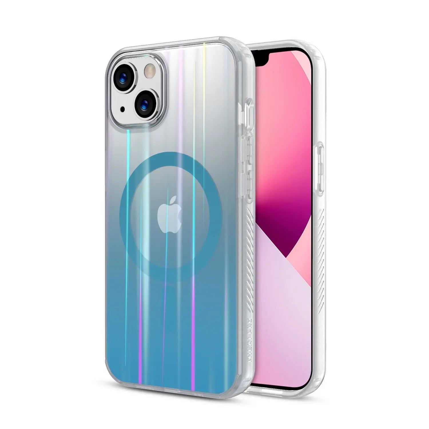 Estuche para iPhone 13 - MyBatPro Mood Series MagSafe - Azul MyBat Pro