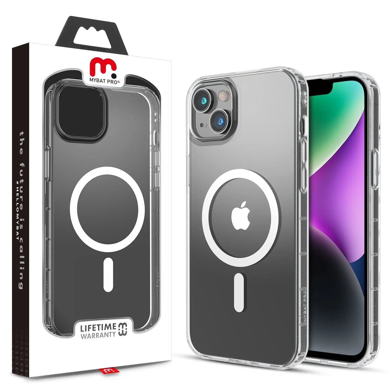 Estuche para iPhone 14 - MyBat Pro Mood Series MagSafe - Clear MyBat Pro