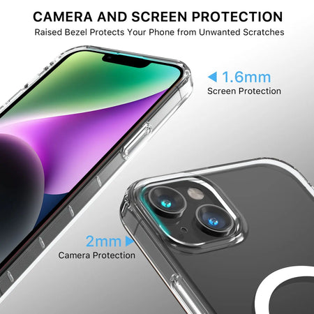 Estuche para iPhone 14 - MyBat Pro Mood Series MagSafe - Clear MyBat Pro