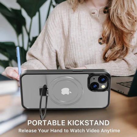 Estuche para iPhone 14 - MyBat Pro Shade Series MagSafe - Negro MyBat Pro