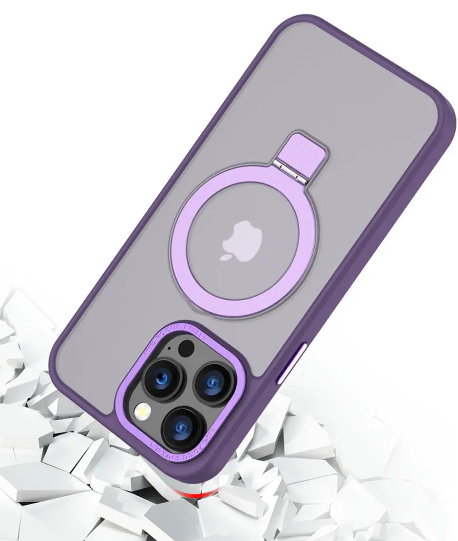 Apple iPhone 14 Pro パープル 128GB（ケース2 Estuche para iPhone 14 Pro Max - MyBat Pro Shade Series MagSafe