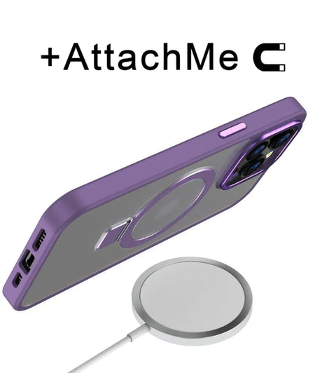 Estuche MyBat Pro Shade Series con Anillo de Soporte y  MagSafe iPhone 14 Pro Max - Purple MyBat Pro