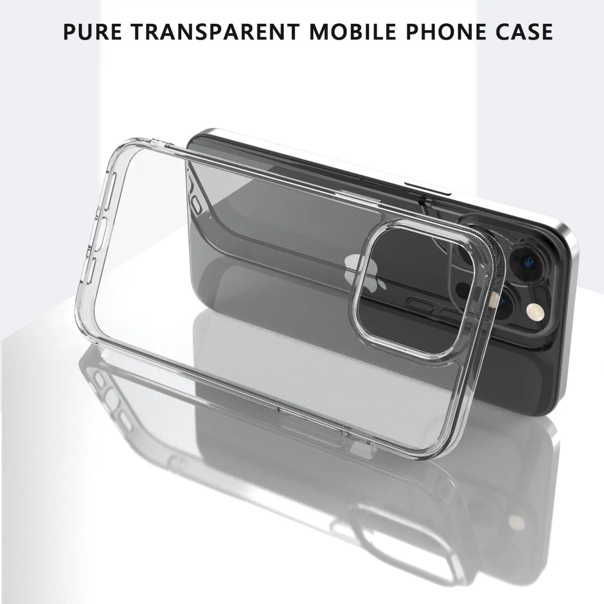Estuche para iPhone 15 Pro Max - MyBatPro Savvy Series - Transparente MyBat Pro