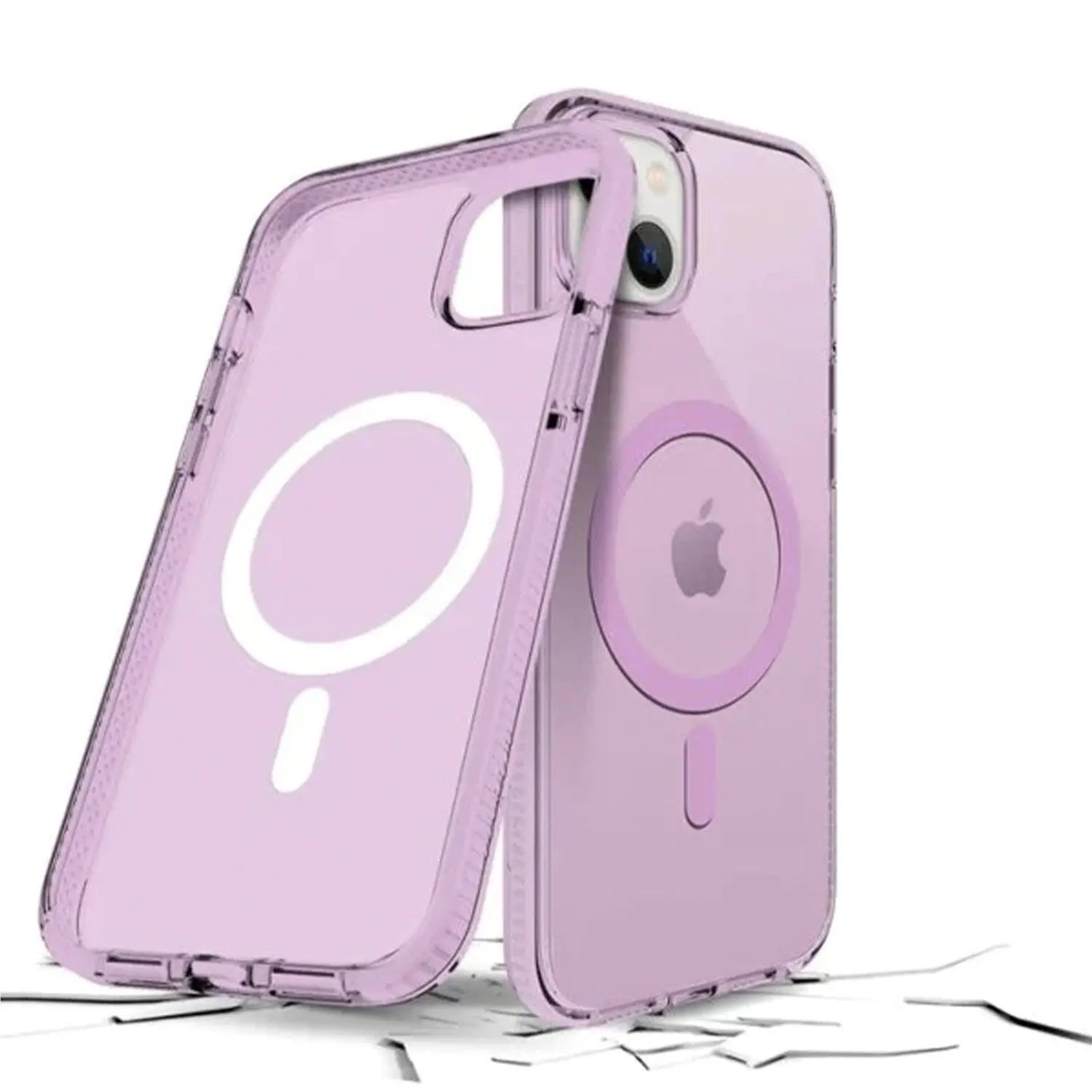 Estuche para iPhone 15 Pro Max - Prodigee Safetee Neo+Mag - Lila iStore Costa Rica