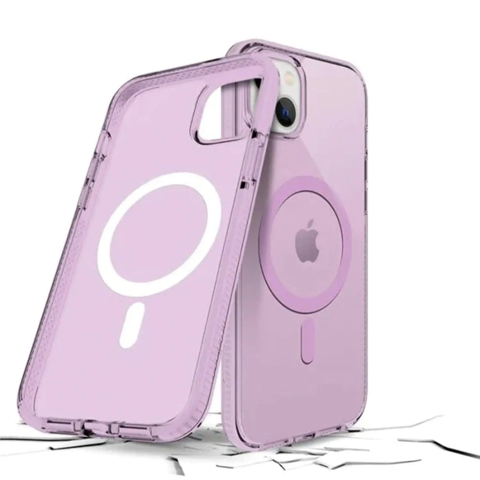 Estuche para iPhone 15 Pro Max - Prodigee Safetee Neo+Mag - Lila iStore Costa Rica