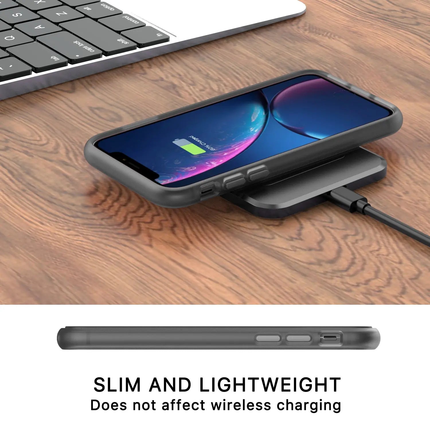 Estuche para iPhone XR - MyBatPro Shade Series - Negro MyBat