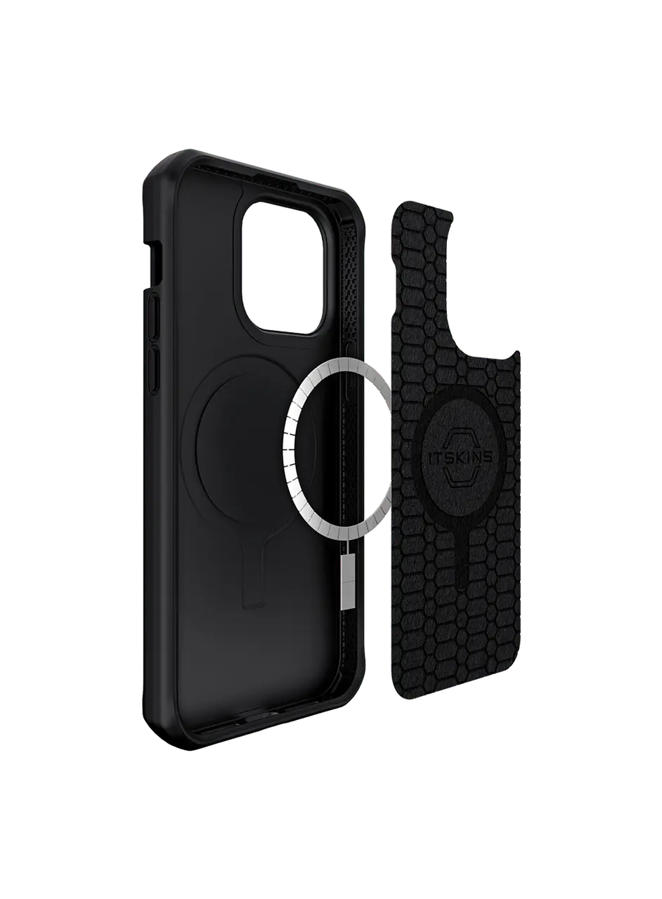 Itskins BALLISTIC MAG SAFE NEGRO IPHONE 14 PRO MAX iStore Costa Rica
