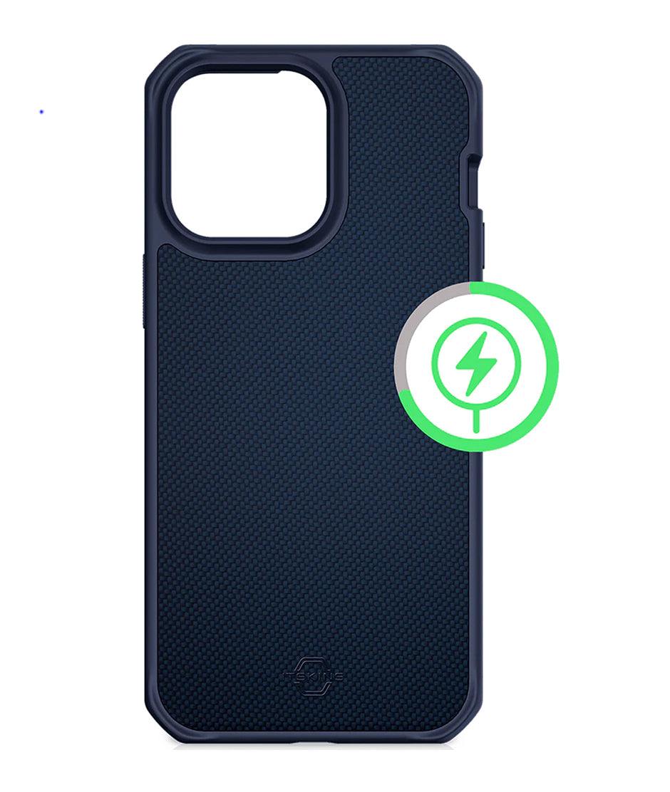Itskins BALLISTIC MAG SAFE AZUL IPHONE 14-13 iStore Costa Rica