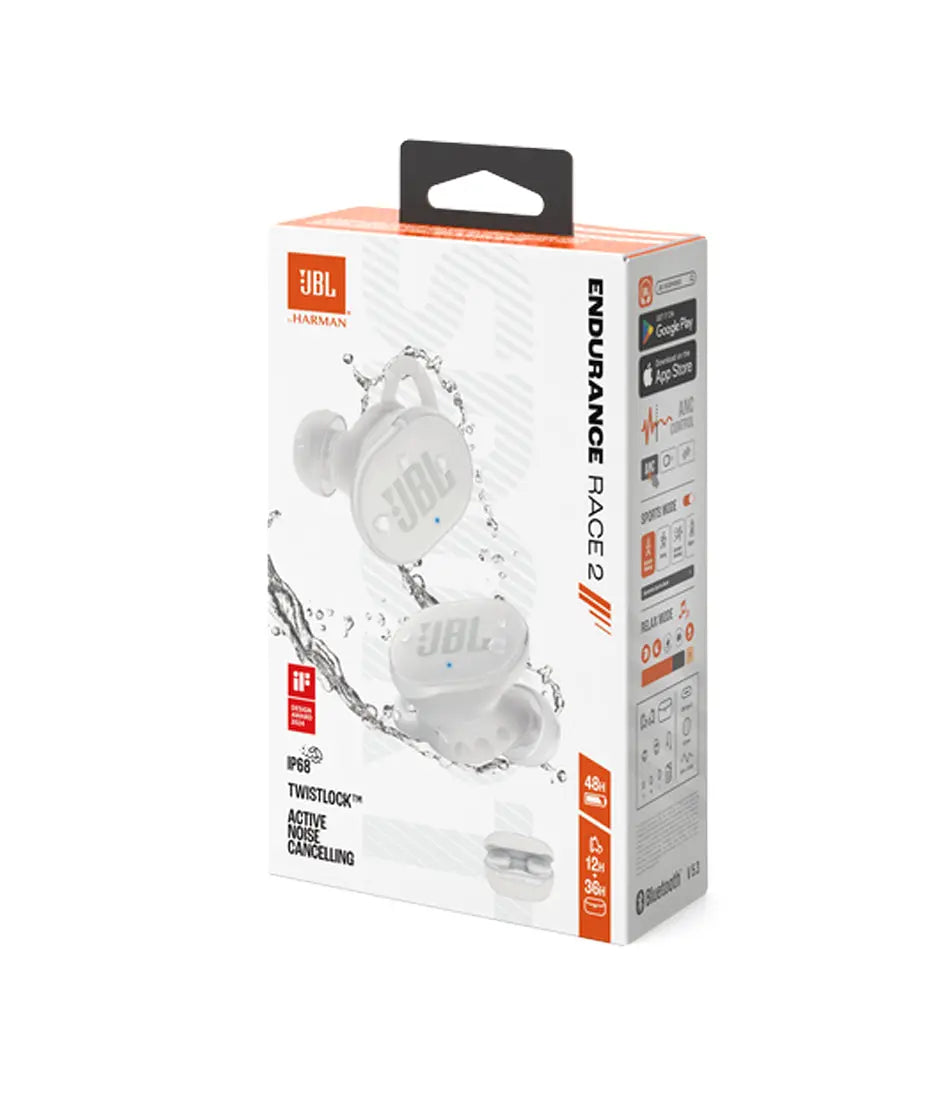 JBL Endurance Race 2 Blanco JBL