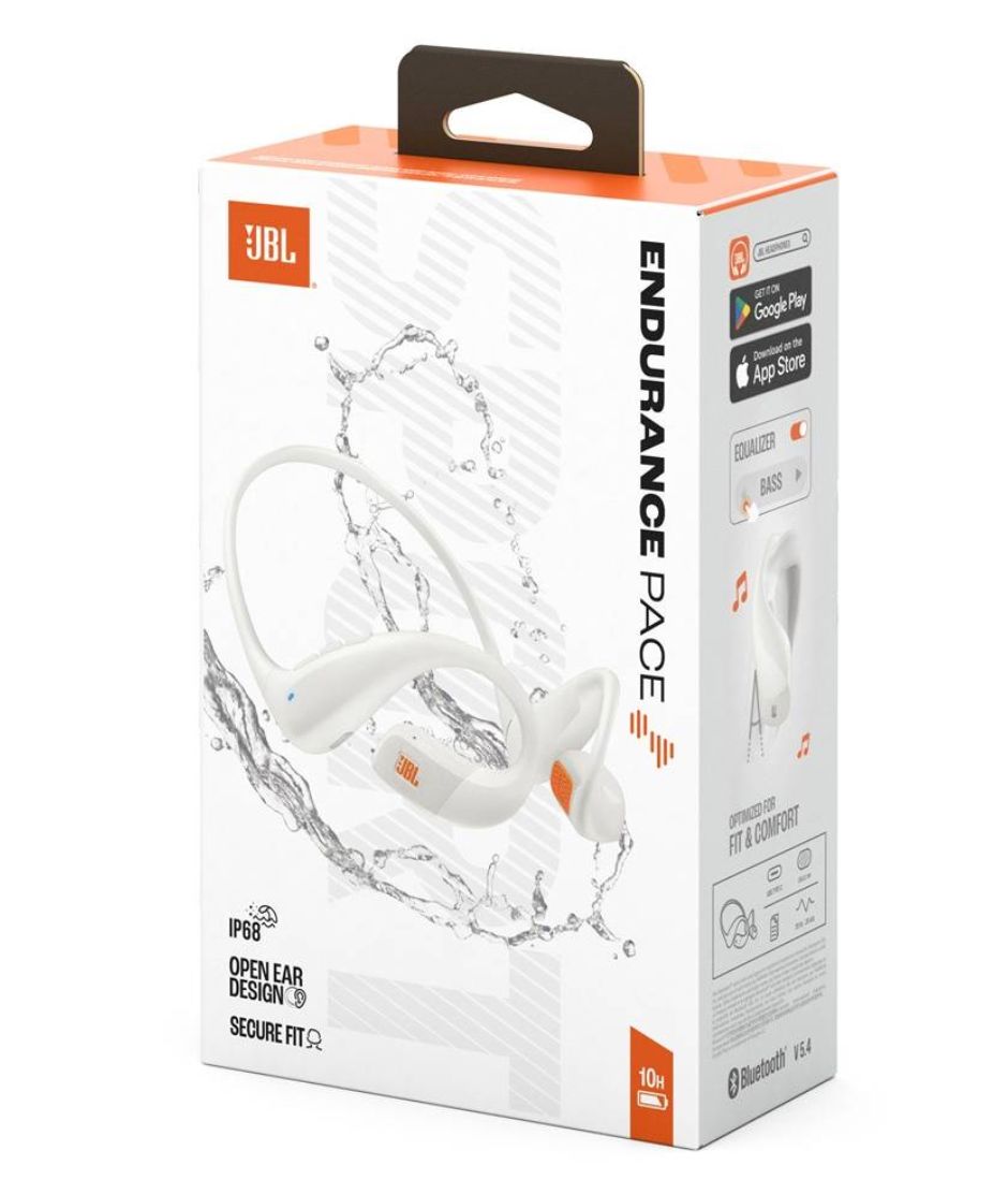 JBL Headphones Endurance Pace White JBL