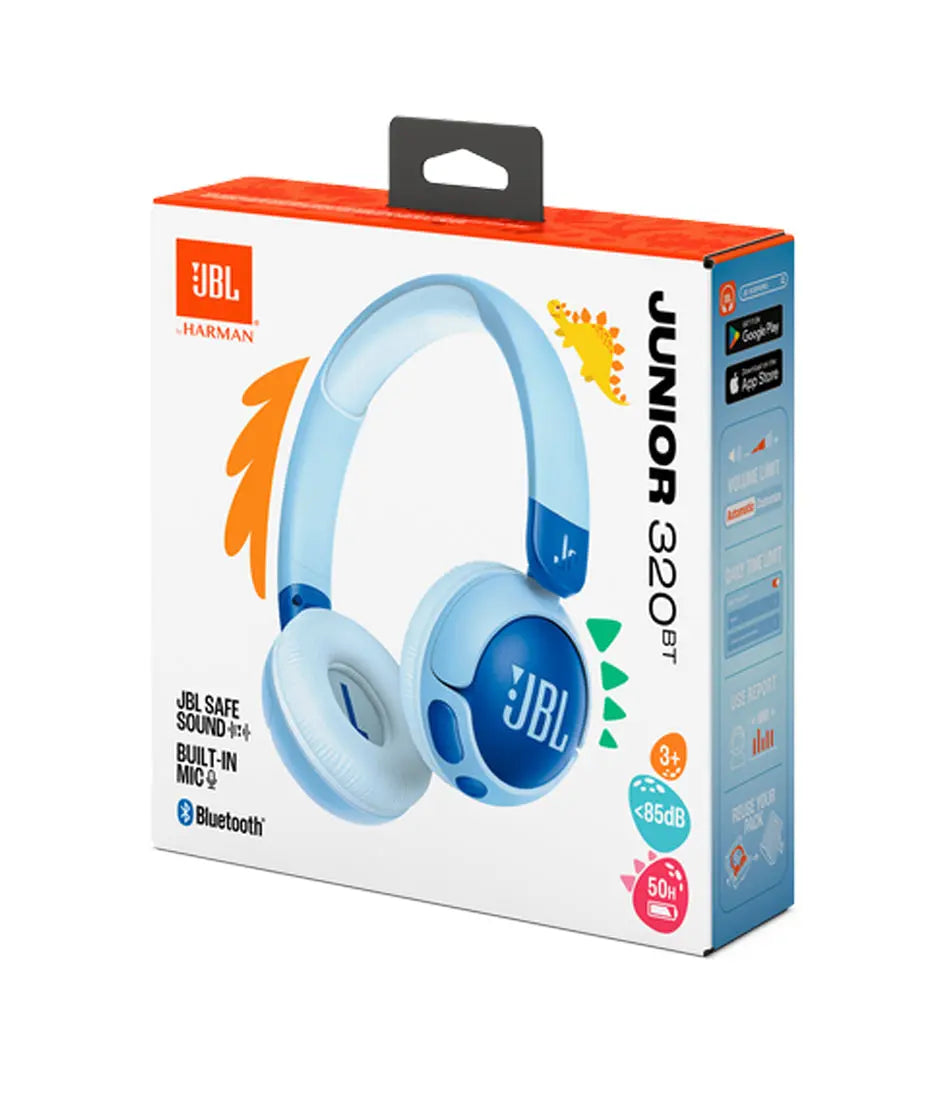 JBL Junior 320 HeadPhone Blue - iStore