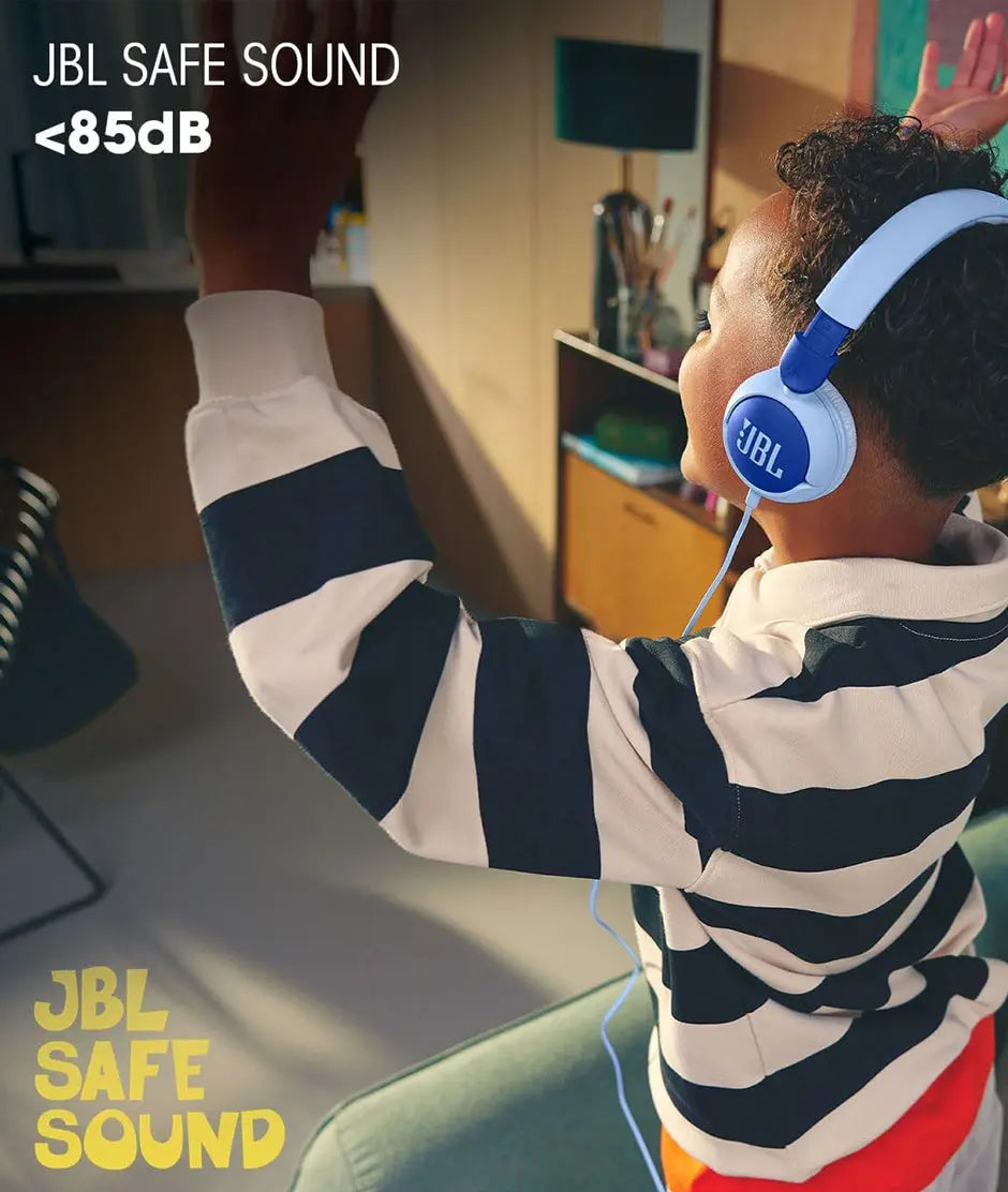 JBL Junior 320 HeadPhone Blue - iStore