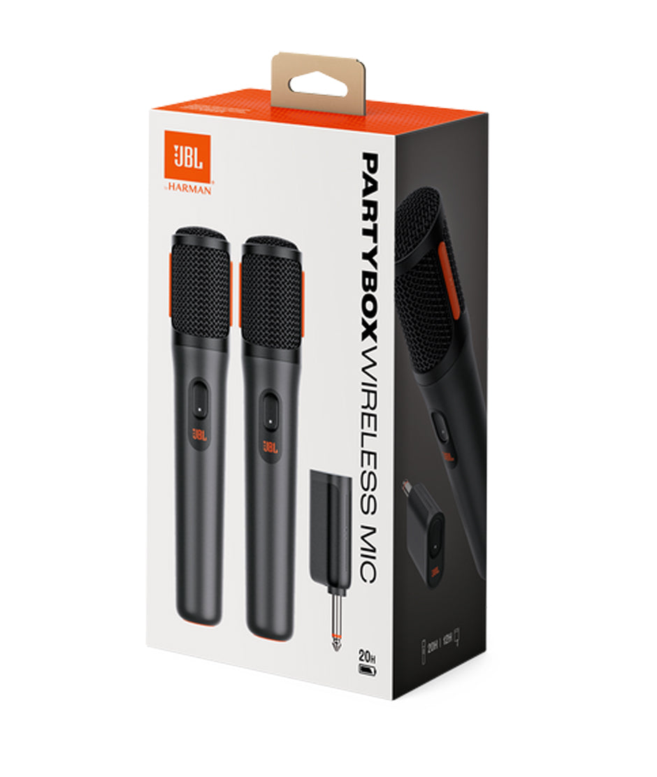 JBL Sistema Inalámbrico De Dos Micrófonos Con Receptor De Doble Canal PARTY BOX iStore
